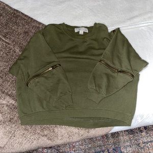 🌱 Olive Green Sweater